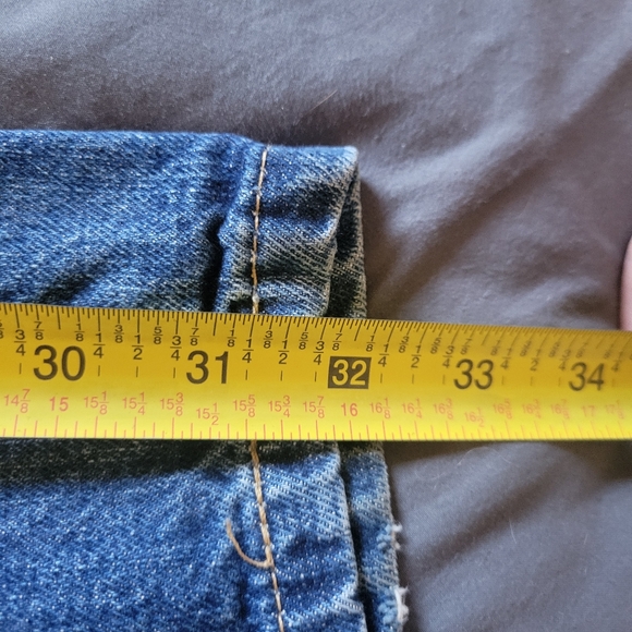 Polo Jeans Co Ralph Lauren Carpenter Pants Y2K Baggy Blue Denim 38x32 C-5 40x32 - Picture 10 of 10